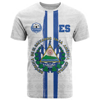 Custom El Salvador Football T Shirt La Selecta Sporty Style - Wonder Print Shop
