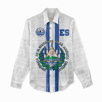 Custom El Salvador Football Women Casual Shirt La Selecta Sporty Style - Wonder Print Shop