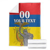 Custom Ecuador Independence Day 1809 Blanket Monumento a la Independencia