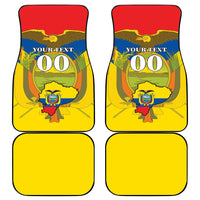 Custom Ecuador Independence Day 1809 Car Mats Monumento a la Independencia - Wonder Print Shop