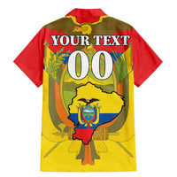 Custom Ecuador Independence Day 1809 Family Matching Mermaid Dress and Hawaiian Shirt Monumento a la Independencia - Wonder Print Shop