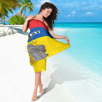 Custom Ecuador Independence Day 1809 Sarong Monumento a la Independencia - Wonder Print Shop