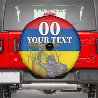 Custom Ecuador Independence Day 1809 Spare Tire Cover Monumento a la Independencia - Wonder Print Shop