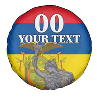 Custom Ecuador Independence Day 1809 Spare Tire Cover Monumento a la Independencia - Wonder Print Shop