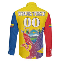 Custom Ecuador Independence Day Family Matching Summer Maxi Dress and Hawaiian Shirt Andean Condor With Coat Of Arms - Wonder Print Shop