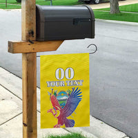 Custom Ecuador Independence Day Garden Flag Andean Condor With Coat Of Arms - Wonder Print Shop