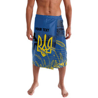 Personalized Holodomor Memorial Day Lavalava Ukrainian Trident And Wheat Remembrance - Wonder Print Shop