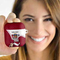 Personalized Latvia Independence Day AirPods Case 18th November 1918 - Wonder Print Shop