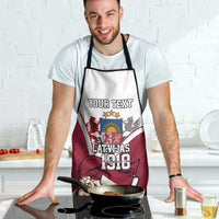 Personalized Latvia Independence Day Apron 18th November 1918 - Wonder Print Shop