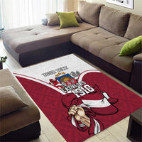 Personalized Latvia Independence Day Area Rug 18th November 1918 - Wonder Print Shop