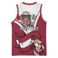Personalized Latvia Independence Day Basketball Jersey 18th November 1918 - Wonder Print Shop