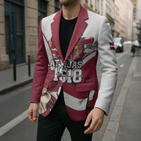 Personalized Latvia Independence Day Blazer 18th November 1918 - Wonder Print Shop