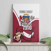 Personalized Latvia Independence Day Canvas Wall Art 18th November 1918 - Wonder Print Shop