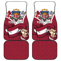 Personalized Latvia Independence Day Car Mats 18th November 1918 - Wonder Print Shop
