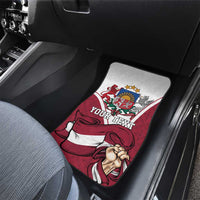 Personalized Latvia Independence Day Car Mats 18th November 1918 - Wonder Print Shop
