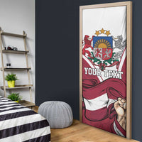 Personalized Latvia Independence Day Door Cover 18th November 1918 - Wonder Print Shop