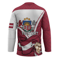 Personalized Latvia Independence Day Hockey Jersey 18th November 1918 - Wonder Print Shop