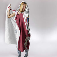 Personalized Latvia Independence Day Hooded Blanket 18th November 1918 - Wonder Print Shop