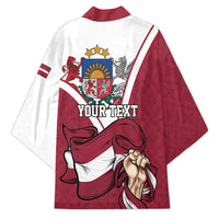 Personalized Latvia Independence Day Kimono 18th November 1918 - Wonder Print Shop