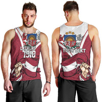 Personalized Latvia Independence Day Men Tank Top 18th November 1918 - Wonder Print Shop