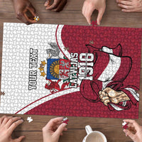 Personalized Latvia Independence Day Puzzle 18th November 1918 - Wonder Print Shop