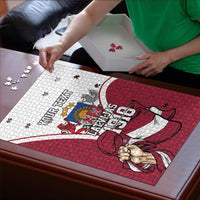 Personalized Latvia Independence Day Puzzle 18th November 1918 - Wonder Print Shop