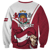 Personalized Latvia Independence Day Sweatshirt 18th November 1918 - Wonder Print Shop