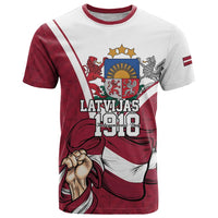 Personalized Latvia Independence Day T Shirt 18th November 1918 - Wonder Print Shop