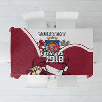 Personalized Latvia Independence Day Tablecloth 18th November 1918 - Wonder Print Shop