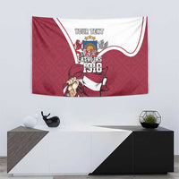 Personalized Latvia Independence Day Tapestry 18th November 1918 - Wonder Print Shop