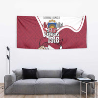 Personalized Latvia Independence Day Tapestry 18th November 1918 - Wonder Print Shop