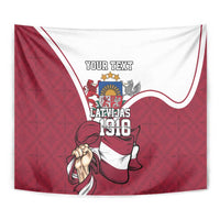 Personalized Latvia Independence Day Tapestry 18th November 1918 - Wonder Print Shop