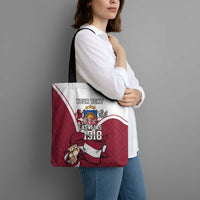 Personalized Latvia Independence Day Tote Bag 18th November 1918 - Wonder Print Shop
