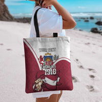 Personalized Latvia Independence Day Tote Bag 18th November 1918 - Wonder Print Shop