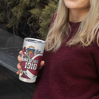 Personalized Latvia Independence Day Tumbler Cup 18th November 1918 - Wonder Print Shop