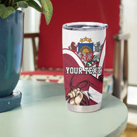 Personalized Latvia Independence Day Tumbler Cup 18th November 1918 - Wonder Print Shop