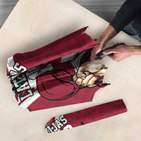 Personalized Latvia Independence Day Umbrella 18th November 1918 - Wonder Print Shop