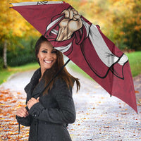 Personalized Latvia Independence Day Umbrella 18th November 1918 - Wonder Print Shop