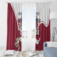 Personalized Latvia Independence Day Window Curtain 18th November 1918 - Wonder Print Shop