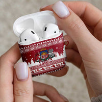 Latvia Christmas AirPods Case Priecigus Ziemassvetkus - Wonder Print Shop