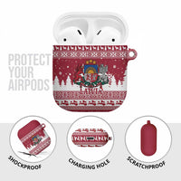 Latvia Christmas AirPods Case Priecigus Ziemassvetkus - Wonder Print Shop