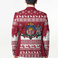 Latvia Christmas Blazer Priecigus Ziemassvetkus - Wonder Print Shop