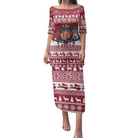 Latvia Christmas Family Matching Puletasi and Hawaiian Shirt Priecigus Ziemassvetkus - Wonder Print Shop