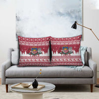 Latvia Christmas Pillow Cover Priecigus Ziemassvetkus - Wonder Print Shop