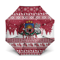 Latvia Christmas Umbrella Priecigus Ziemassvetkus - Wonder Print Shop