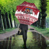 Latvia Christmas Umbrella Priecigus Ziemassvetkus - Wonder Print Shop