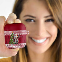 Latvia Christmas AirPods Case Ziemassvetku Vecitis Christmas Pattern - Wonder Print Shop