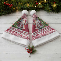 Latvia Christmas Santa Hat Ziemassvetku Vecitis Christmas Pattern - Wonder Print Shop