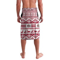 Latvia Christmas Lavalava Ziemassvetku Vecitis Christmas Pattern - Wonder Print Shop