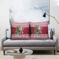 Latvia Christmas Pillow Cover Ziemassvetku Vecitis Christmas Pattern - Wonder Print Shop
